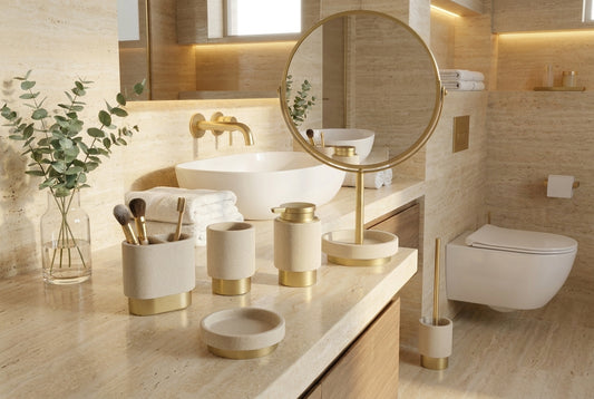 wn-hover-usescene gold-sand-resin-luxury-bathroom-bundle-6-piece-set-with-mirror