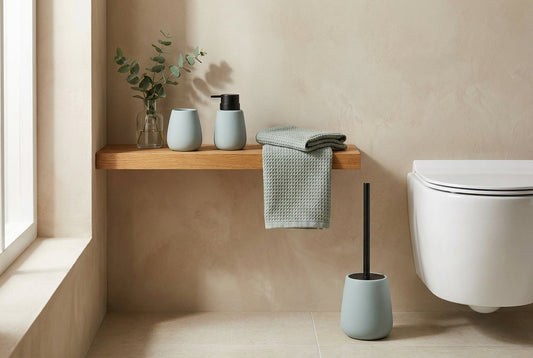 wn-hover-usescene sage-blue-matte-tapered-ceramic-bathroom-bundle-3-piece-set