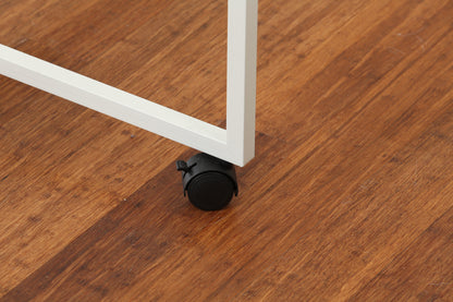 Braked castor on the base of the WarmyNest aluminium tower clothes airer
