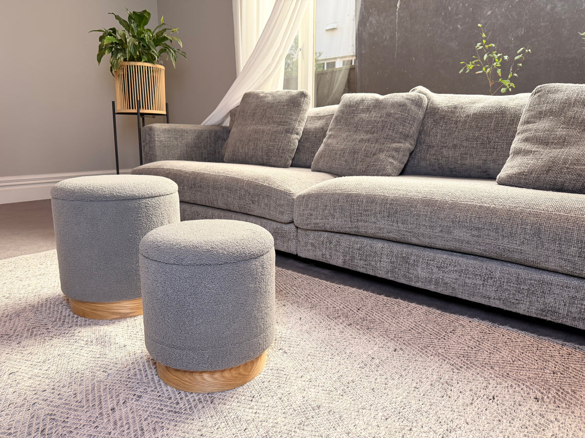wn-shoot-angle sherpa-fur-round-storage-ottoman-stool-set-of-2-wood-base-grey