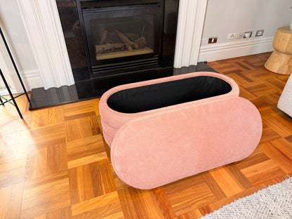 wn-shoot-open chenille-storage-ottoman-bench-with-timber-frame-pink-104cm