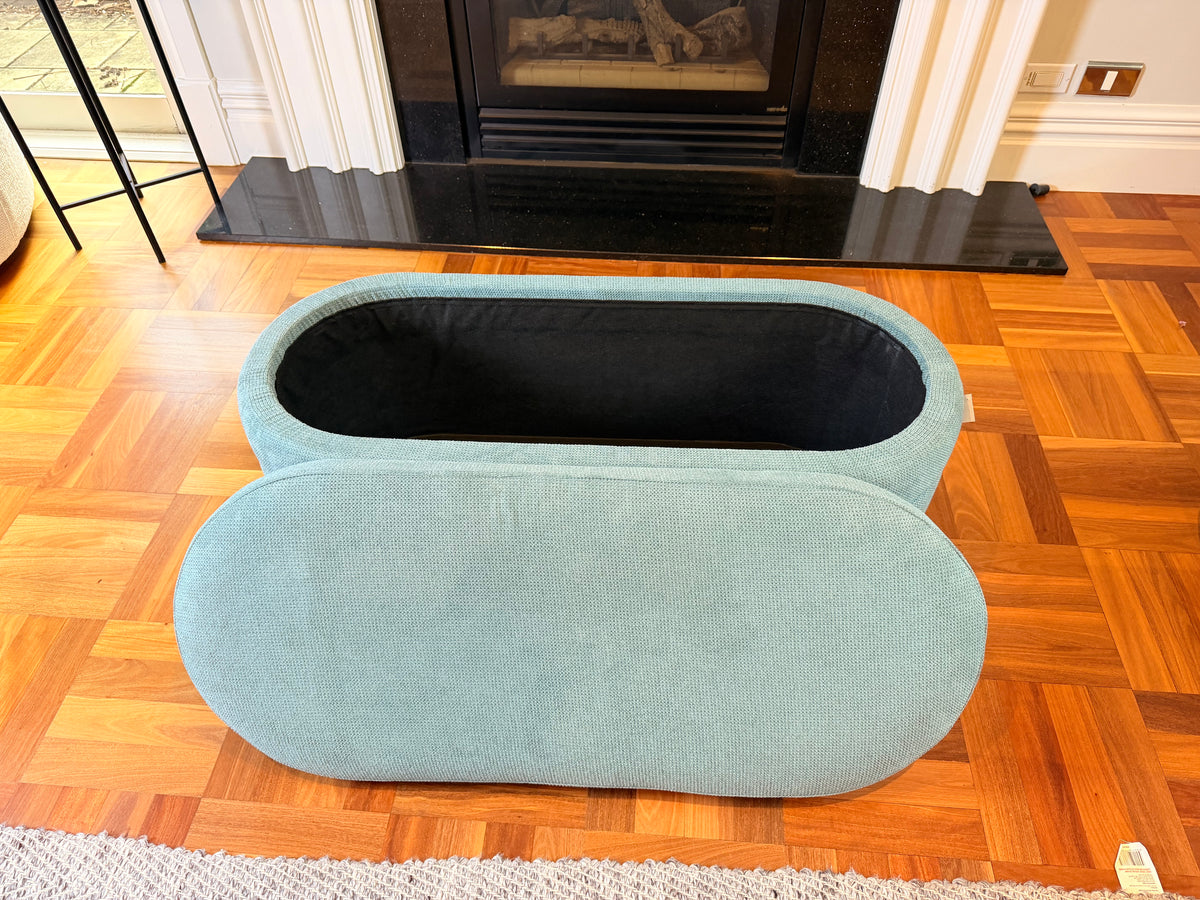 wn-shoot-open chenille-storage-ottoman-bench-with-timber-frame-blue-104cm