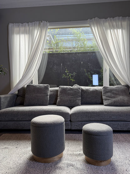 wn-shoot-room sherpa-fur-round-storage-ottoman-stool-set-of-2-wood-base-grey