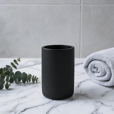 Matte Black Resin Tumbler
